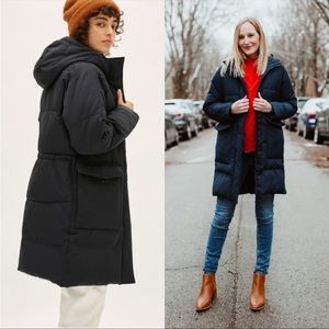 Everlane ReNew Black Puffer XXS